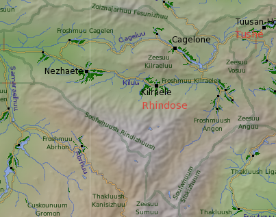 Rhindose general map