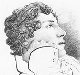 Charles Brown, Portrait of John Keats, 1819, from the wikimedia commons